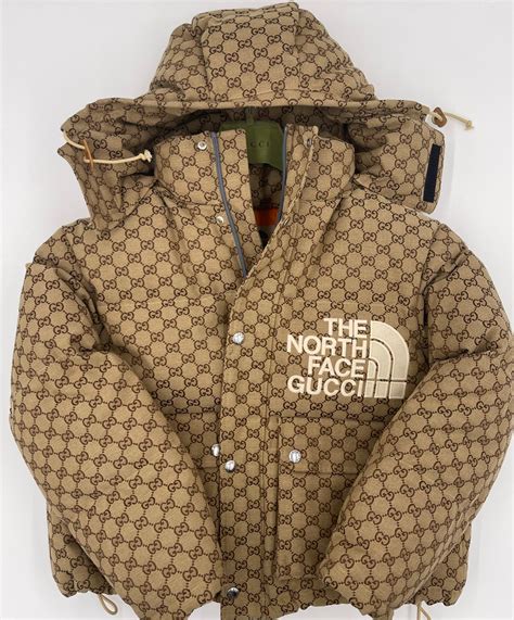 the north face x gucci puffer jacket